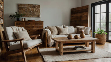 Holz & Naturtöne: So entsteht eine harmonische Wohnatmosphäre